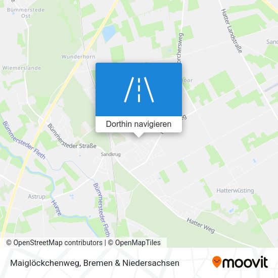 Maiglöckchenweg Karte