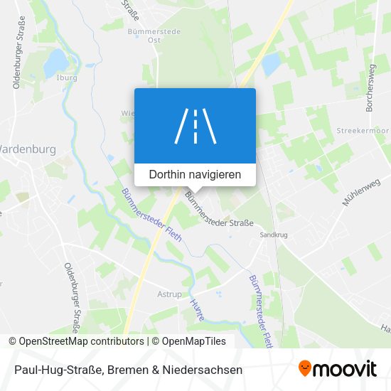 Paul-Hug-Straße Karte