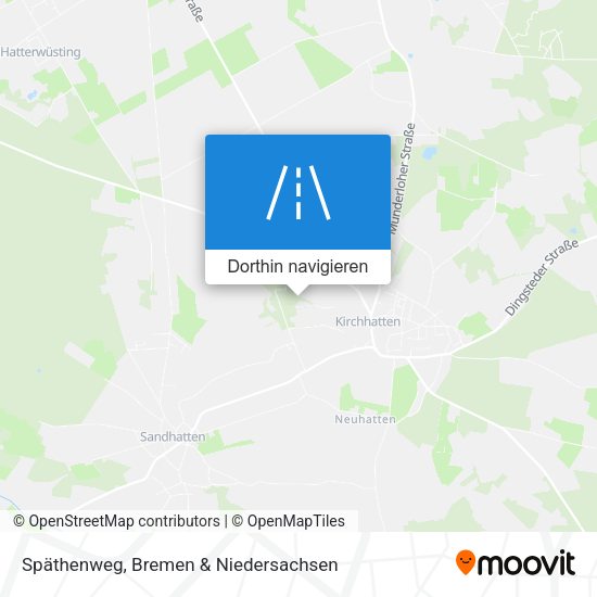 Späthenweg Karte