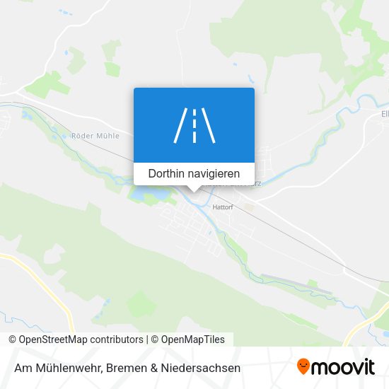 Am Mühlenwehr Karte