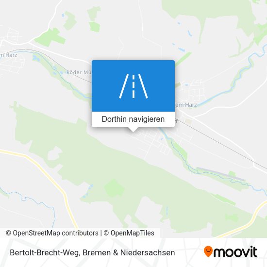 Bertolt-Brecht-Weg Karte