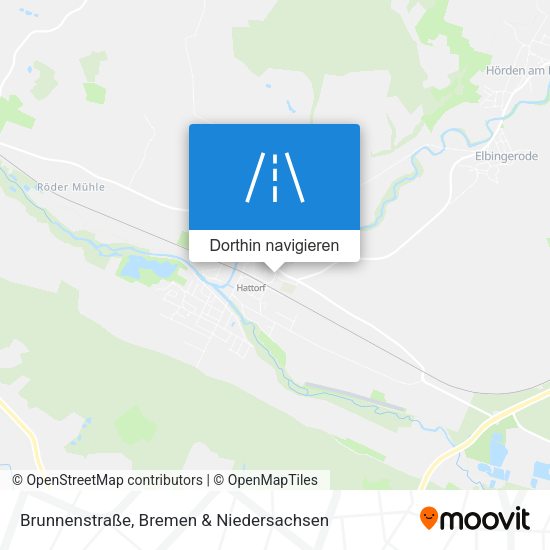 Brunnenstraße Karte