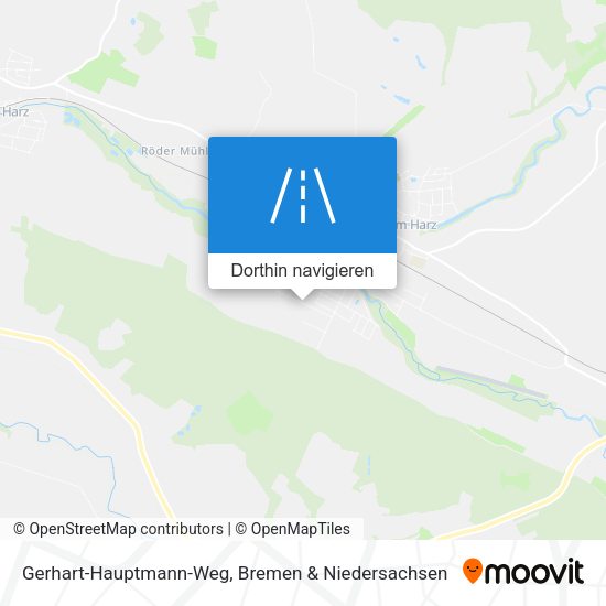 Gerhart-Hauptmann-Weg Karte