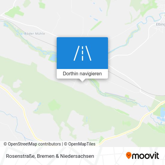 Rosenstraße Karte