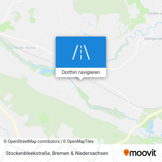 Stockenbleekstraße Karte