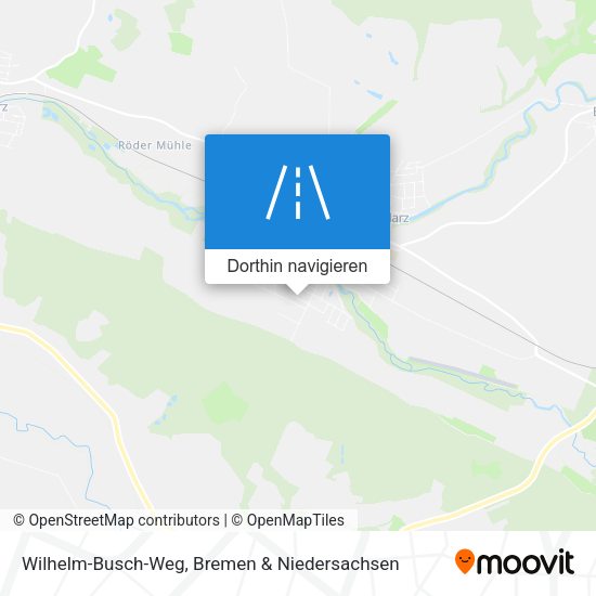 Wilhelm-Busch-Weg Karte