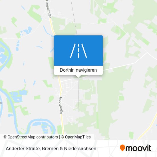 Anderter Straße Karte