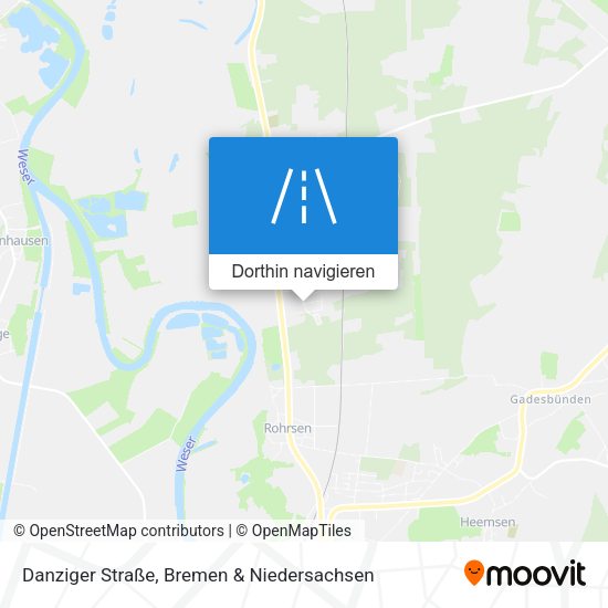 Danziger Straße Karte
