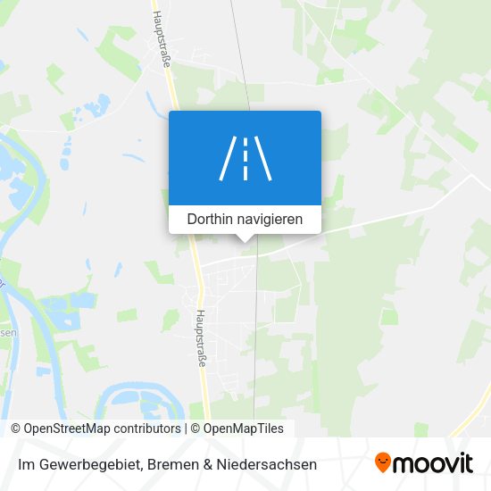 Im Gewerbegebiet Karte