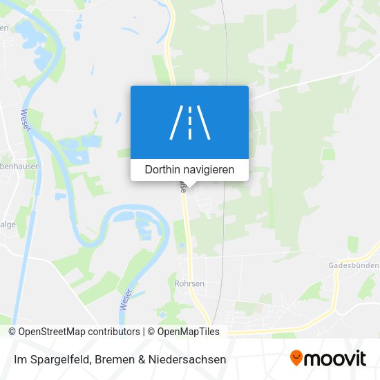 Im Spargelfeld Karte