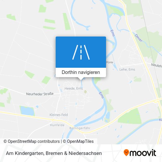 Am Kindergarten Karte