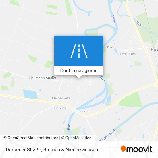 Dörpener Straße Karte