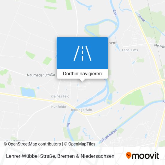 Lehrer-Wübbel-Straße Karte