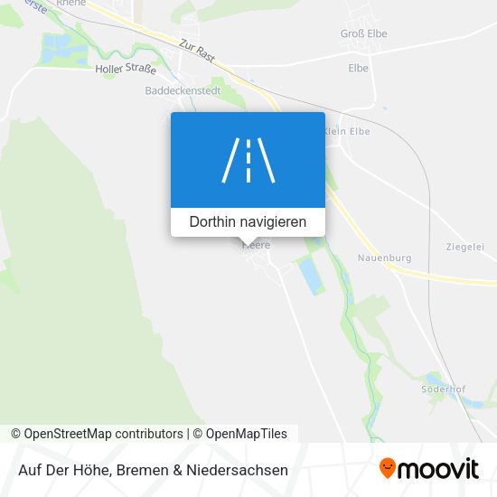 Auf Der Höhe Karte