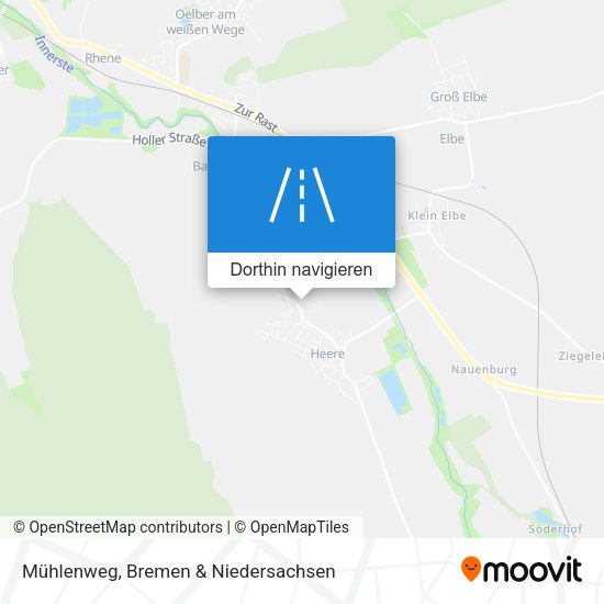 Mühlenweg Karte