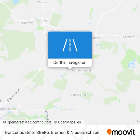 Boitzenbosteler Straße Karte