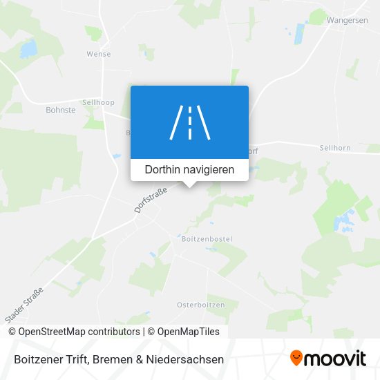Boitzener Trift Karte