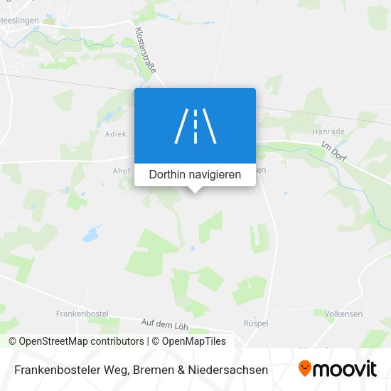 Frankenbosteler Weg Karte