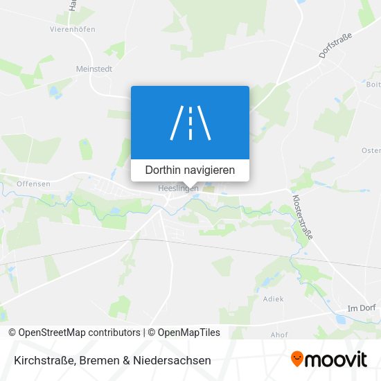 Kirchstraße Karte