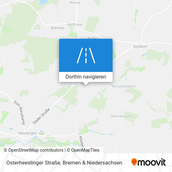 Osterheeslinger Straße Karte