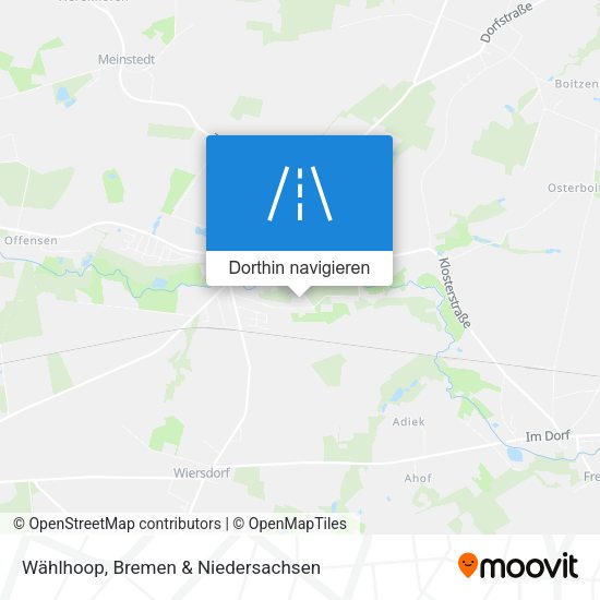 Wählhoop Karte
