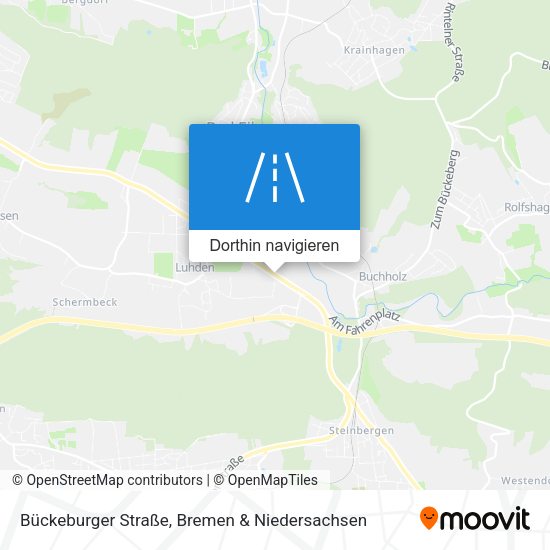 Bückeburger Straße Karte