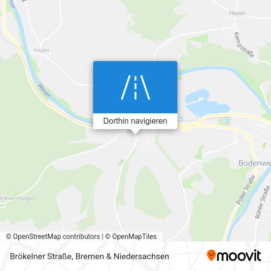 Brökelner Straße Karte