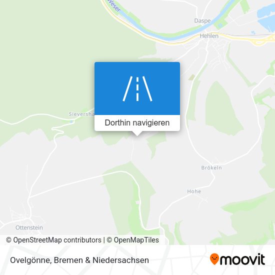 Ovelgönne Karte
