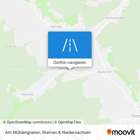 Am Mühlengraben Karte