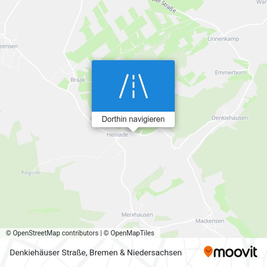 Denkiehäuser Straße Karte