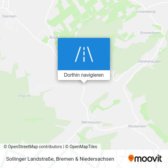 Sollinger Landstraße Karte
