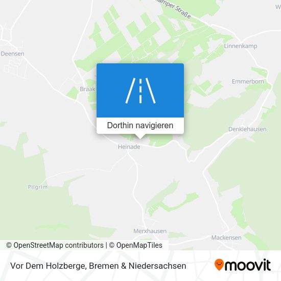 Vor Dem Holzberge Karte