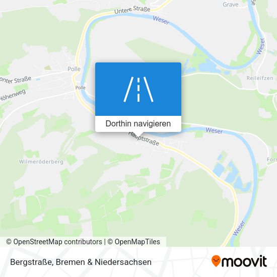 Bergstraße Karte
