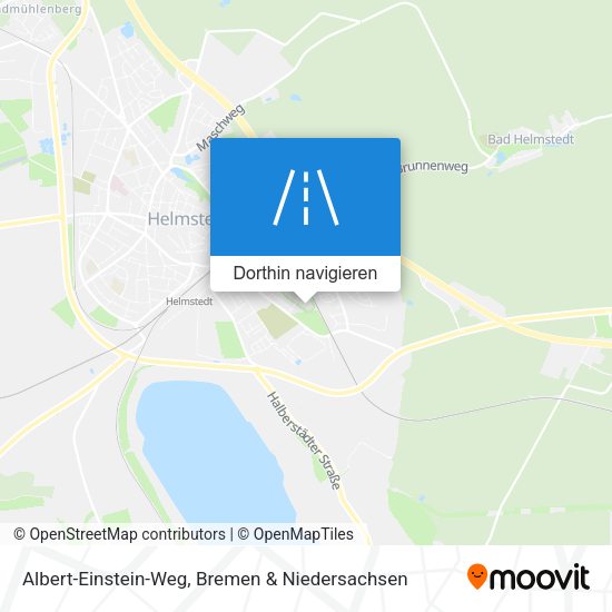 Albert-Einstein-Weg Karte