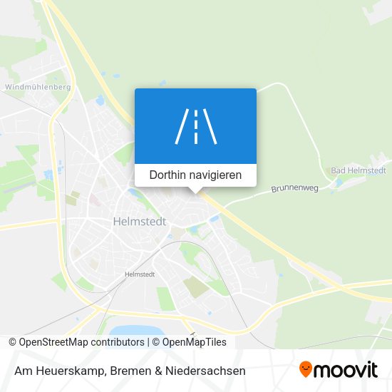Am Heuerskamp Karte