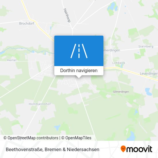 Beethovenstraße Karte