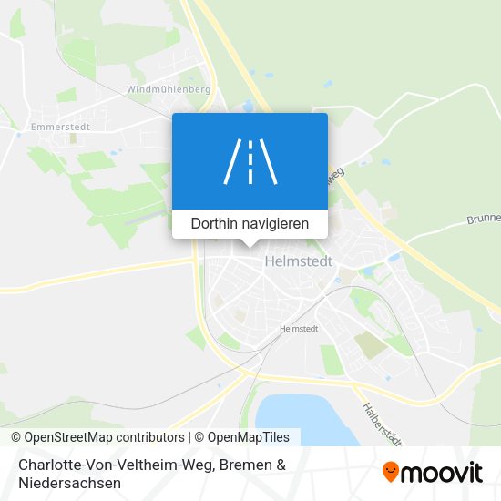 Charlotte-Von-Veltheim-Weg Karte