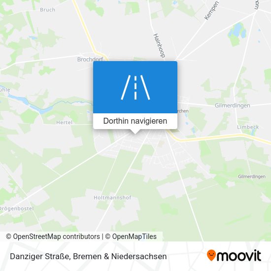 Danziger Straße Karte