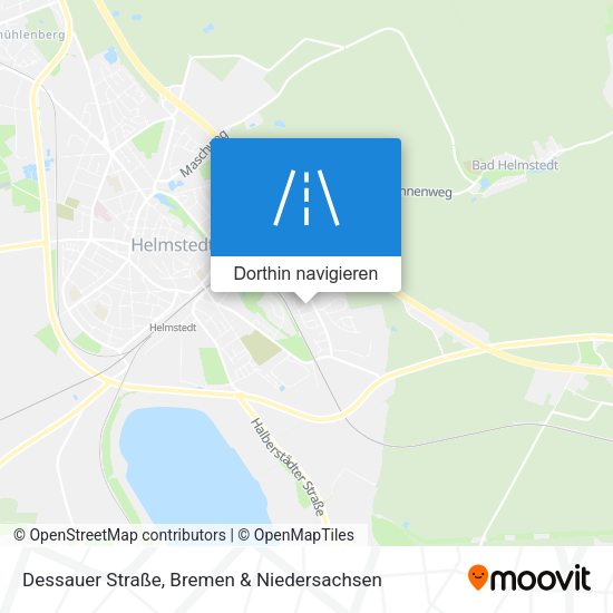 Dessauer Straße Karte