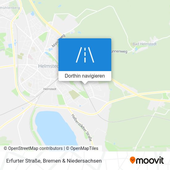 Erfurter Straße Karte