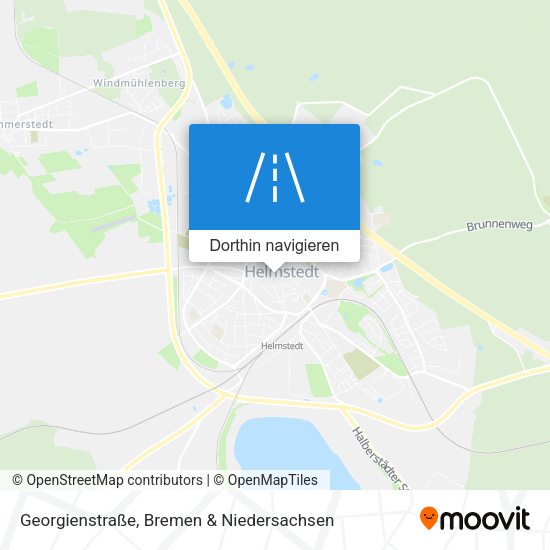 Georgienstraße Karte