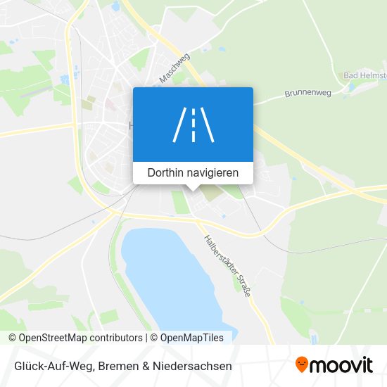 Glück-Auf-Weg Karte