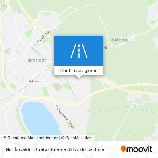 Greifswalder Straße Karte