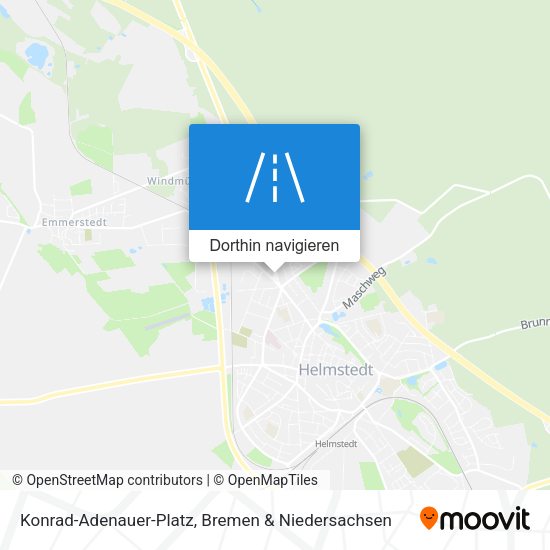Konrad-Adenauer-Platz Karte