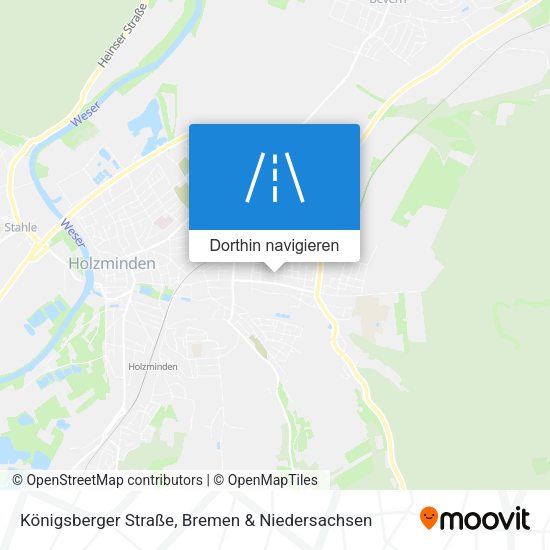 Königsberger Straße Karte
