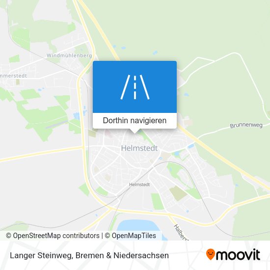 Langer Steinweg Karte