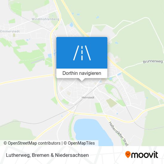 Lutherweg Karte