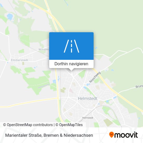 Marientaler Straße Karte