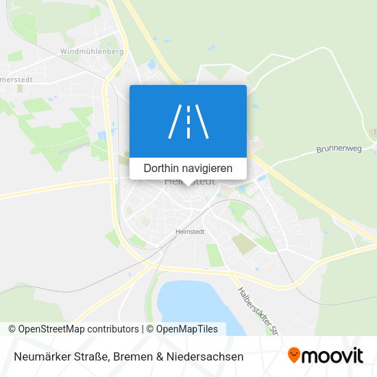 Neumärker Straße Karte