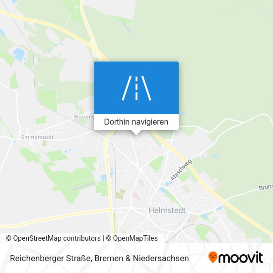 Reichenberger Straße Karte
